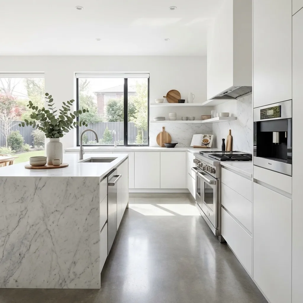 Professional Kitchen Staging Result