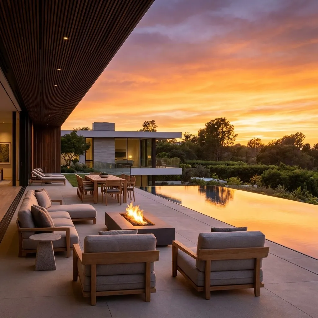 Outdoor Patio Virtual Staging Example